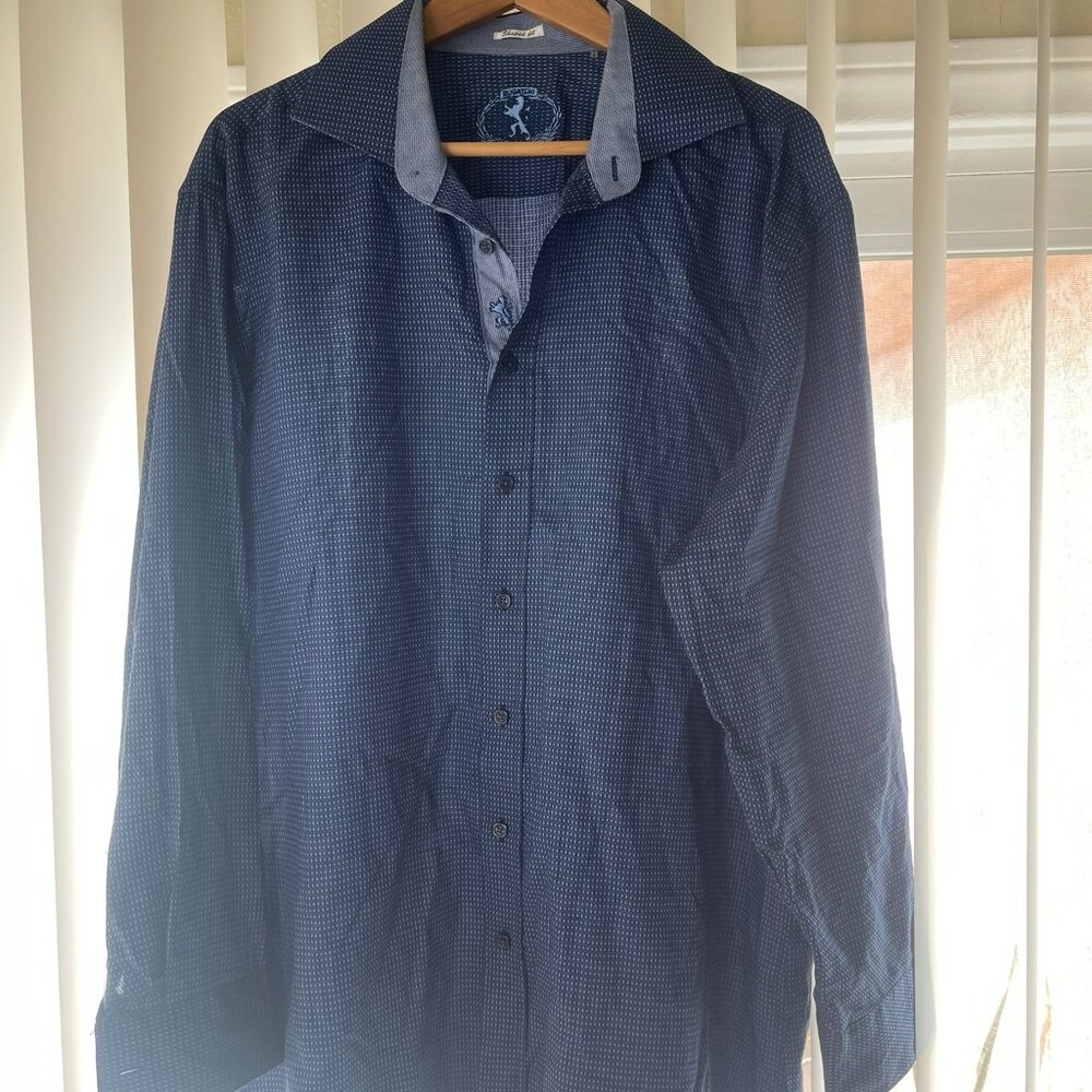 Bugatchi Long sleeve Dress Shirt XL